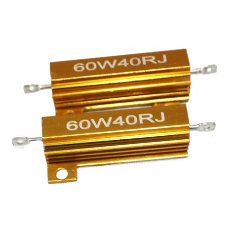 high stability aluminium housed resistors